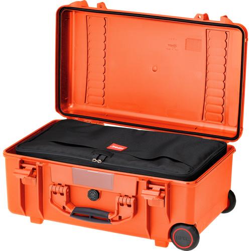 HPRC HPRC2550W Water-Resistant Hard Case with Interior Nylon Bag and Built-In Wheels