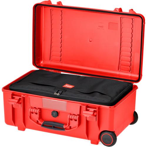 HPRC HPRC2550W Water-Resistant Hard Case with Interior Nylon Bag and Built-In Wheels
