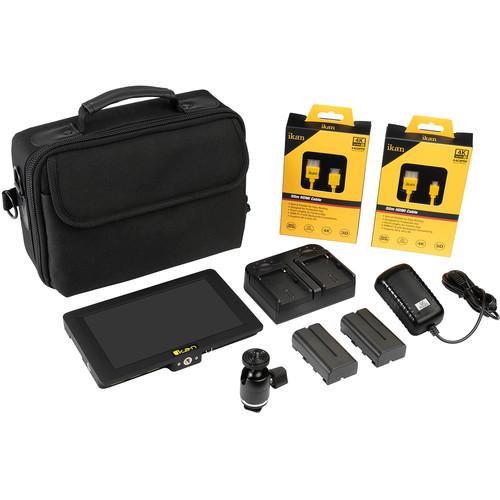 ikan Delta 7" High Bright On-Camera 4K Monitor with 3D LUTs Deluxe Kit