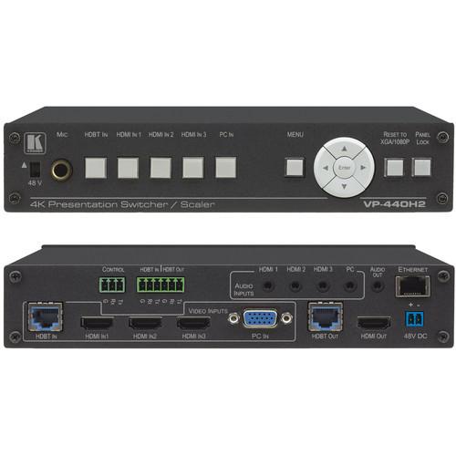 Kramer 5-Input 4K60 4:4:4 Presentation Switcher Scaler with HDBaseT & HDMI Simultaneous Outputs