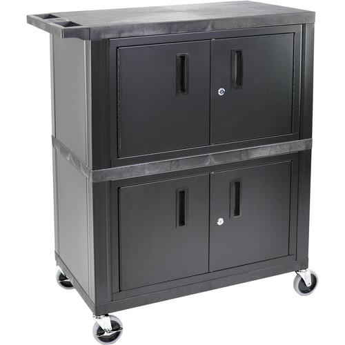 Luxor WT60-B Utility Cart for A V Storage