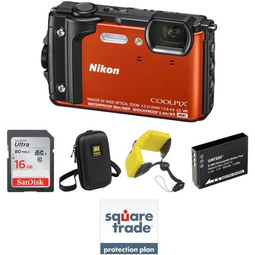 Nikon COOLPIX W300 Digital Camera Deluxe Kit