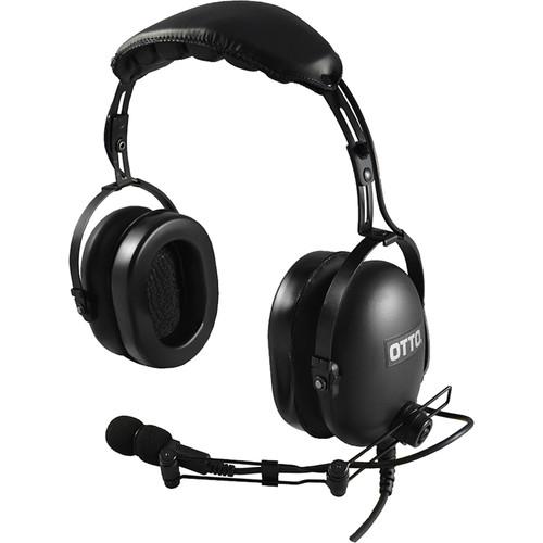 Otto Engineering Over-The-Head, Dual Speaker, Heavy Duty, With Standard PTT