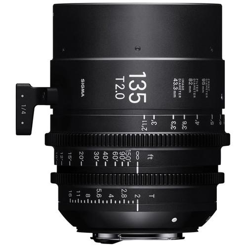 Sigma 135mm T2 Fully Luminous FF High-Speed Prime