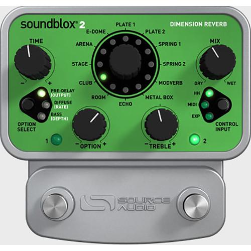 SOURCE AUDIO Soundblox 2 Dimension Reverb Pedal