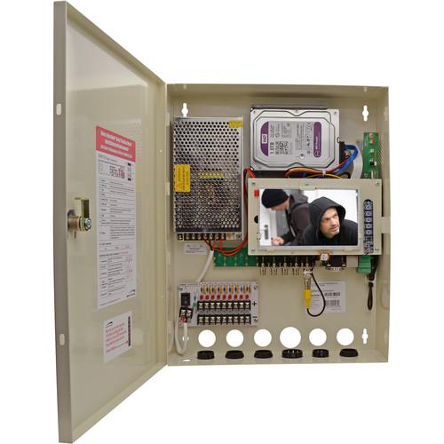 Speco Technologies D8WVXPM 8-Channel 4MP HD-TVI DVR with Built-In Power Supply & Monitor