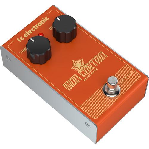 TC Electronic IRON CURTAIN Noise Gate Pedal for Electric Guitar