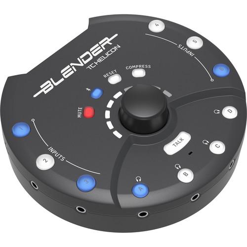 TC-Helicon BLENDER Portable 12x8 Stereo Mixer and USB Interface