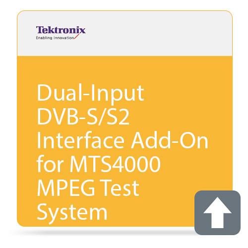 Tektronix Dual-Input DVB-S S2 Interface Add-On for MTS4000 MPEG Test System