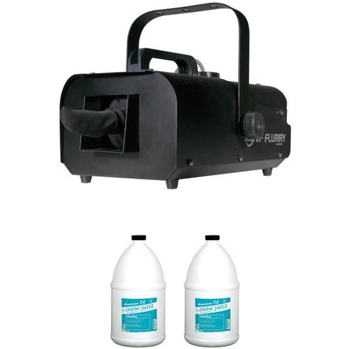 American DJ VF Flurry Snow Machine with Snow Juice Kit