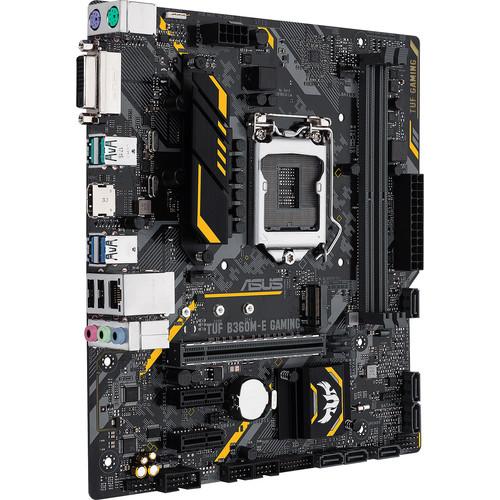 ASUS TUF B360M-E Gaming LGA 1151 Micro-ATX Motherboard