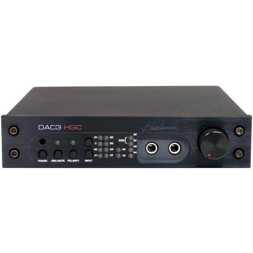 Benchmark DAC3-HGC Reference DAC and Stereo Preamp with HPA2 Headphone Amplifier, Benchmark, DAC3-HGC, Reference, DAC, Stereo, Preamp, with, HPA2, Headphone, Amplifier