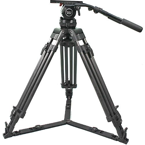 CAME-TV Carbon Fiber Tripod with Fluid Head