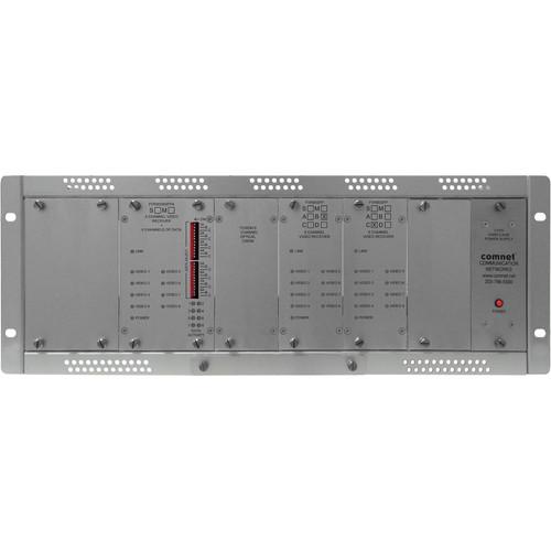 COMNET 24-Channel Digitally Encoded Video 8 Bi-Directional Data Channels Single Mode Video Receiver Data Transceiver