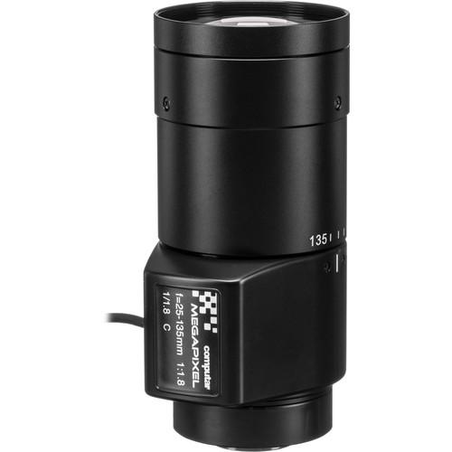 computar C-Mount 25 to 135mm Varifocal Lens with DC Auto Iris