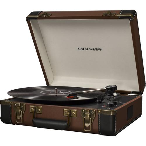 Crosley Radio Executive 3-Speed Turntable with Bluetooth and Pitch Control