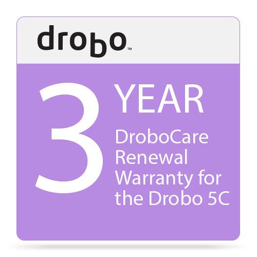 Drobo 3-Year DroboCare Renewal Warranty for the Drobo 5C