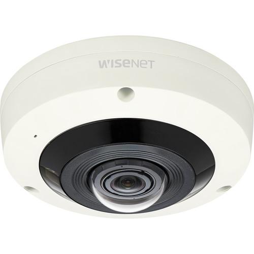 Hanwha Techwin WiseNet X Series XNF-8010RV 6MP Outdoor Network Fisheye Dome Camera with Night Vision