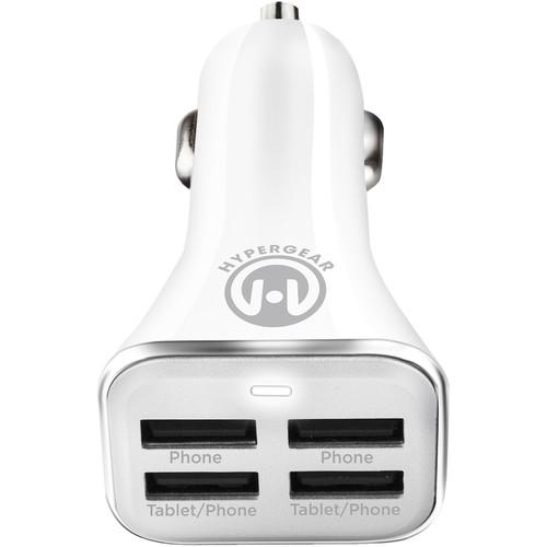 HyperGear 4-Port USB Car Charger