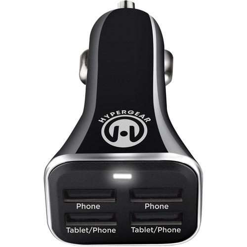 HyperGear 4-Port USB Car Charger