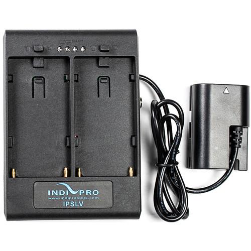 IndiPRO Tools Dual L-Series Power Adapter to Canon LP-E6 Dummy Battery