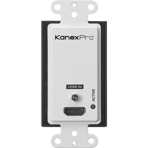 KanexPro Single HDMI 2.0 over HDBaseT Wall Plate Transmitter with IR & PoC