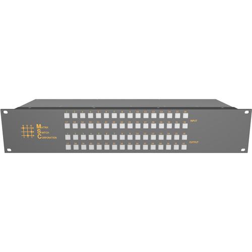 Matrix Switch 32 Input Output 3G-SDI Modular Router with Button Panel