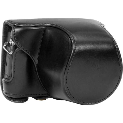 MegaGear Ever Ready PU Leather Case with Strap for Panasonic LUMIX DMC-GM5 with 12-32mm Lens