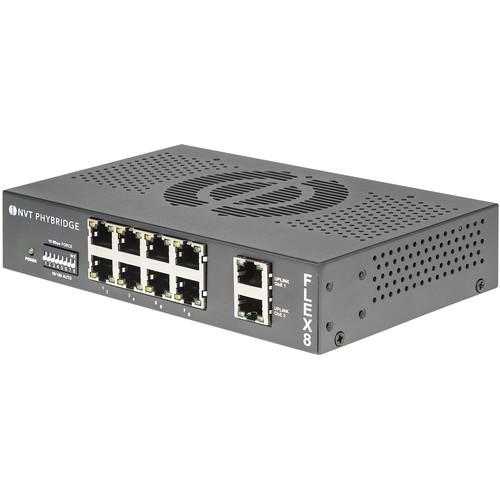 NVT FLEX8 8-Port PoE Unmanaged Switch