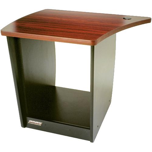 Omnirax OM13L-MF 13-Space Rack Cabinet for Left Side of OmniDesk