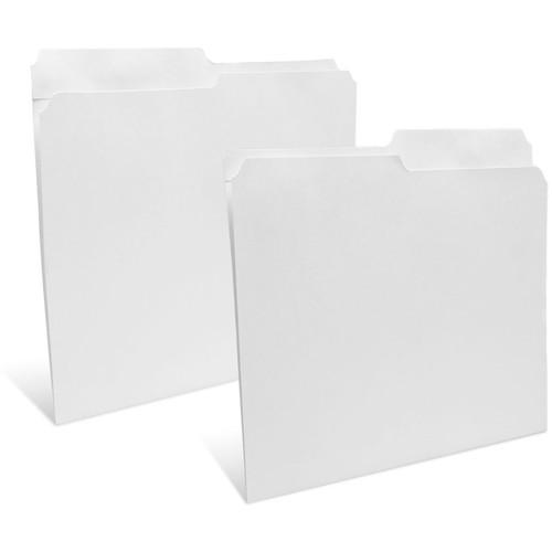 Print File Letter Size Folder with 1" Reinforced Half Tab