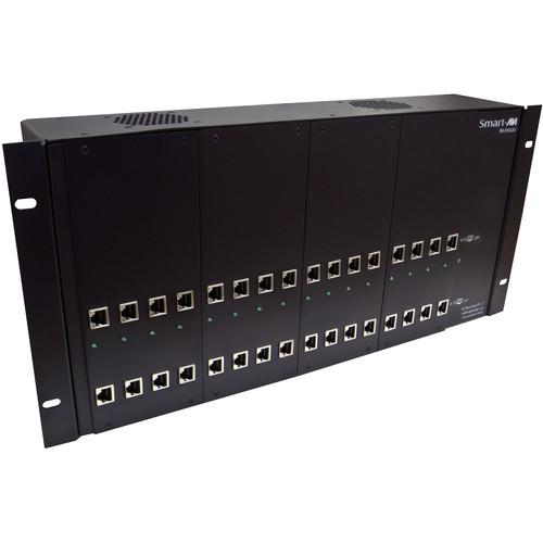 Smart-AVI Powered Rack Chassis with DVI USB CAT5 Transmitter