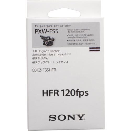 Sony 120 fps HFR 1080p Recording Upgrade for PXW-FS5 with Version 4.0 Firmware