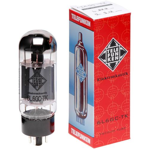 Telefunken 6L6GC-TK Black Diamond Series Vacuum Tubes