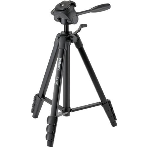 Velbon EX-888 Aluminum Tripod with 3-Way Pan and Tilt Head