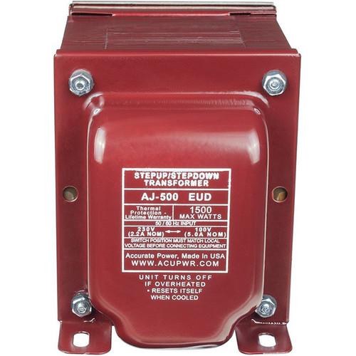 ACUPWR AJ-500EUD 500 Tru-Watts Step Up Step Down Voltage Transformer