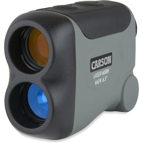 Carson 6x24 LiteWave 650-Yard Laser Rangefinder