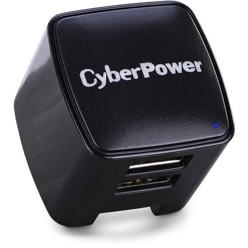 CyberPower TR12U3A Dual USB Type-A 3.1A Wall Charger