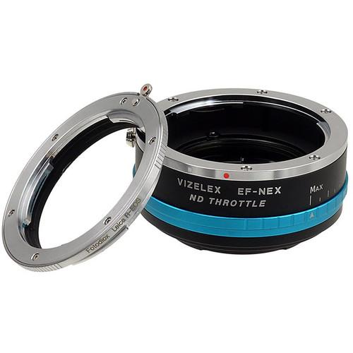 FotodioX Leica R Lens to Sony E-Mount Camera Vizelex ND Throttle Adapter