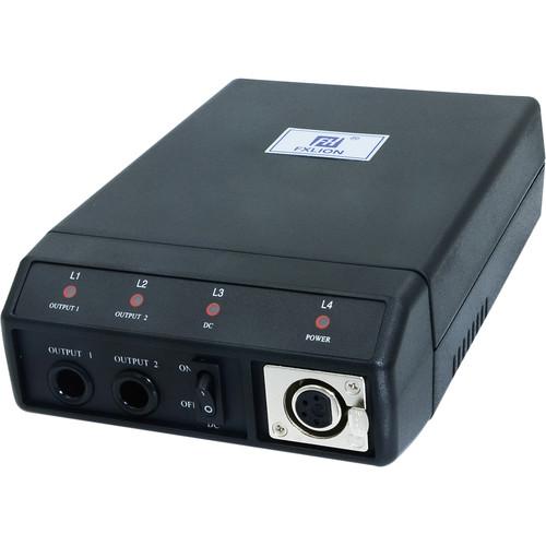 Fxlion PL-3680E Dual-Channel Li-Ion Charger for NP AN BP Batteries with DC Output for HD Video Camera