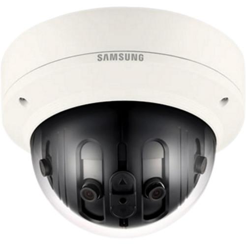 Hanwha Techwin WiseNet P Series PNM-9020V 7.3MP Multi-Sensor Panoramic Outdoor Network Dome Camera with Heater