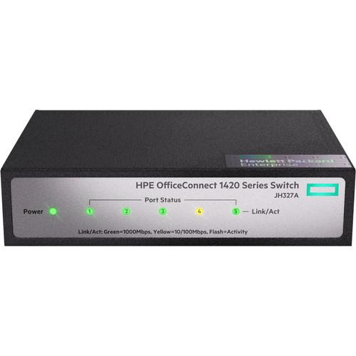 HP OfficeConnect 1420 5-Port Gigabit Unmanaged Switch