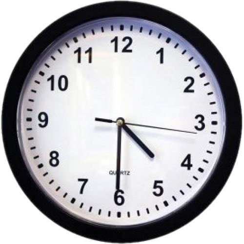 KJB Security Products Zone Shield Wall Clock with 4K UHD Covert Camera & DVR