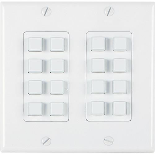Link Bridge 16-Button Wall Plate Ethernet Controller for ICP
