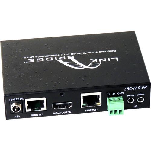 Link Bridge 5-Play HDBaseT Receiver with International Power Supply