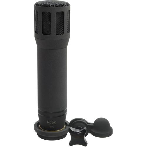 Microtech Gefell MD 300 Dynamic Microphone with MH 80 Swivel Mic Holder