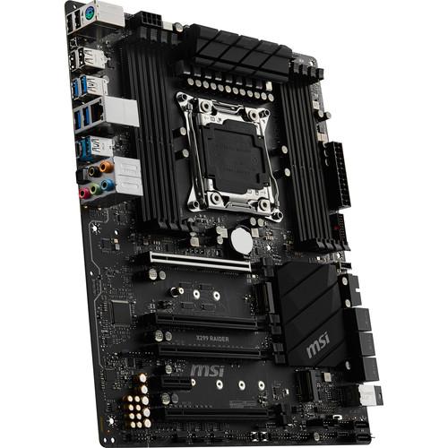 MSI X299 RAIDER LGA2066 ATX Motherboard