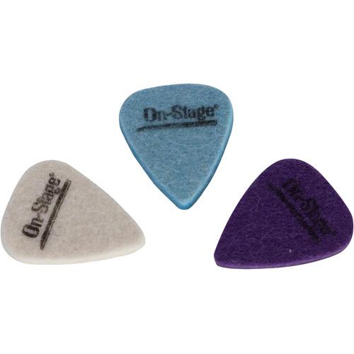 On-Stage UPK300 Felt Ukulele Picks