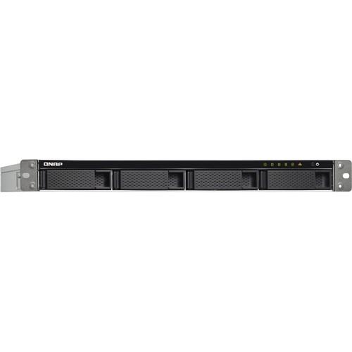 QNAP TS-453BU 1U 4-Bay Nas iSCSI IP-SAN Quad-Core 1.5Ghz 2GB Ram 10GBe-Ready Pcie Exp Slot 1 Psu