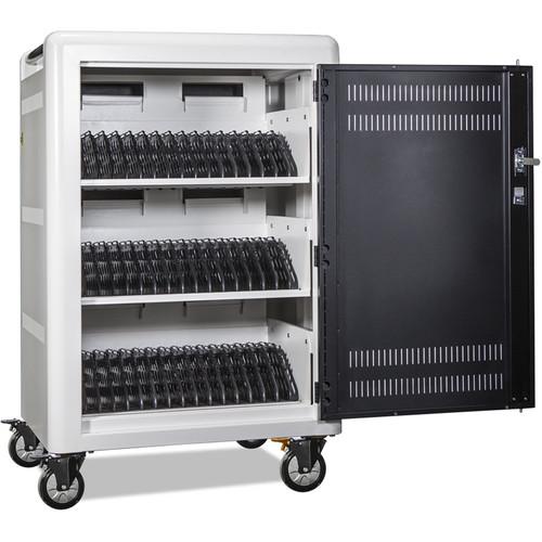 Anywhere Cart 45-Bay Cart With Intelli-Sense Timer Charge Any Device Up to 14"